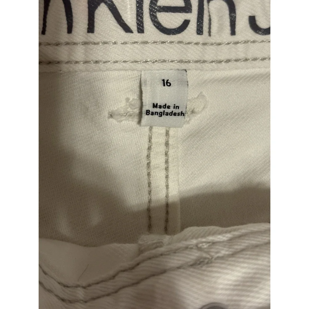 NWT Boys XL Univibe Long Sleeve Tee + Calvin Klein White Shorts Size 16‎ Outfit